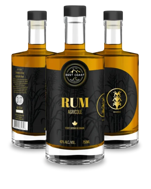 Canada's First Agricole Rum by Best Coast Distillers