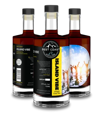 Island Vibe Lemon Iced Tea-Ready To Pour!