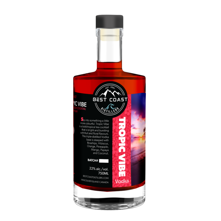Best Coast Distillers Tropic Vibe Vodka
