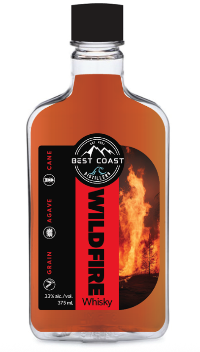 WildFire Whisky 375ml Flask