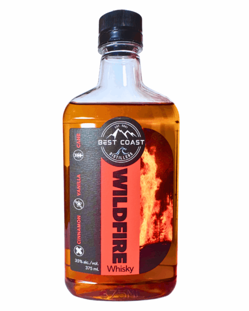 WildFire Whisky 375ml plastic Flask