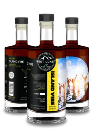 Premium Black Tea and lemon infused Vodka-Distilled on Vancouver Island