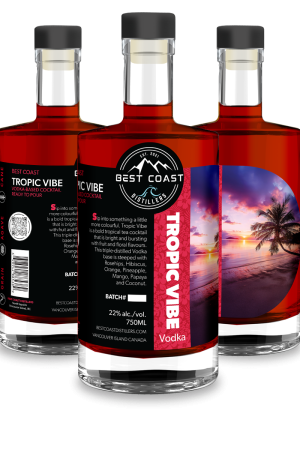Tropical Tea infused Vodka-Distilled on Vancouver Island